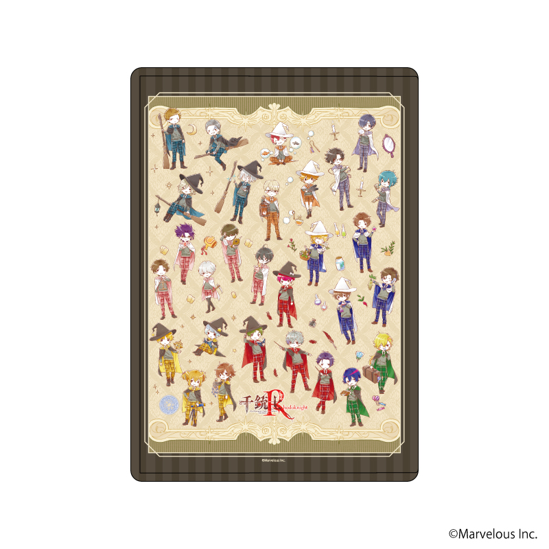 千銃士:Rhodoknight_キャラクリアケース21/集合デザイン 魔法使いver.(グラフアートイラスト)