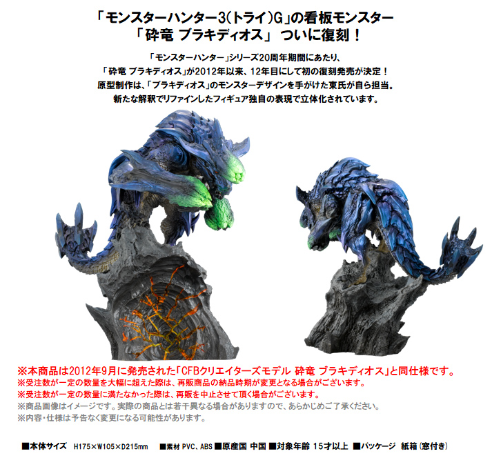 モンスターハンター フィギュアビルダー クリエイターズモデル ブラキディオス