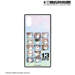 13기병 방위권_(대상 기종/iPhone 13 Pro max)_ 집합 Ani-Art 스퀘어 강화 유리 iPhone 케이스