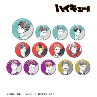 ハイキュー!!_トレーディングBIG缶バッジ -浴衣-【コンプリートBOX