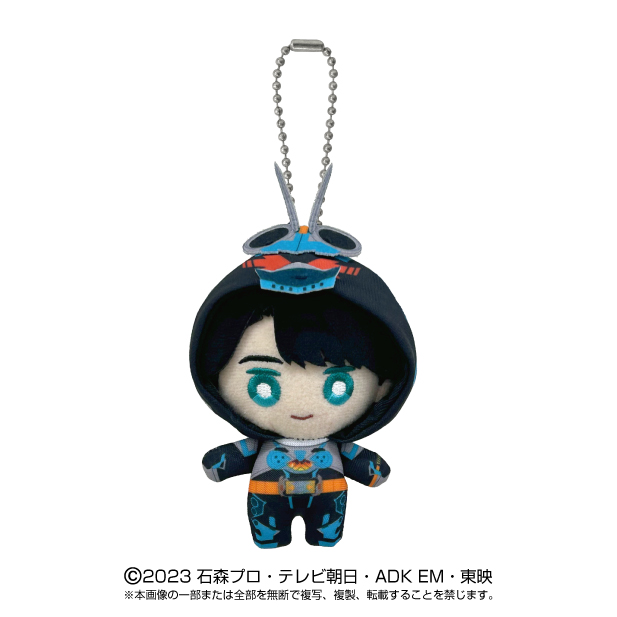 仮面ライダーシリーズ_仮面ライダーガッチャード Chibiぬいぐるみ 黒鋼