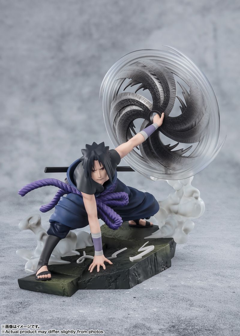 NARUTO_フィギュアーツZERO ［超激戦］うちはサスケ-万華鏡写輪眼の光