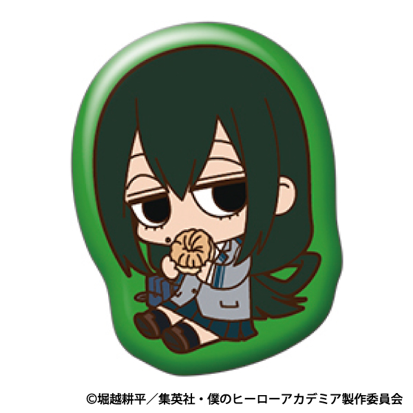 僕のヒーローアカデミア_ピンズ／ゆるっとだる?ん 蛙吹 梅雨