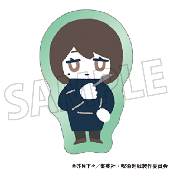 呪術廻戦　第2期_ピンズ／ゆるパレット 家入 硝子　懐玉・玉折