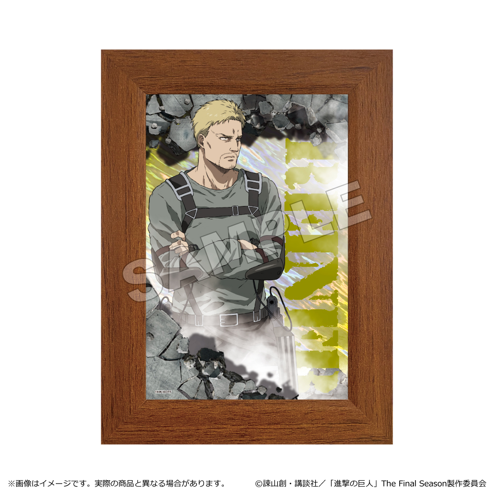進撃の巨人 The Final Season_ミニメタルアート ライナー