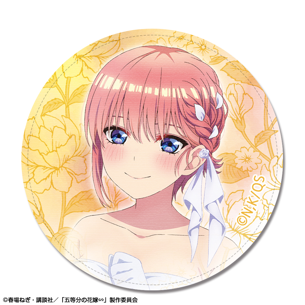 五等分の花嫁∽_レザーバッジ デザイン01(中野一花/花嫁)