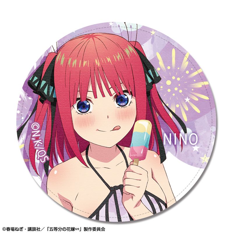 五等分の花嫁∽_レザーバッジ デザイン07(中野二乃/水着) | 五等分の
