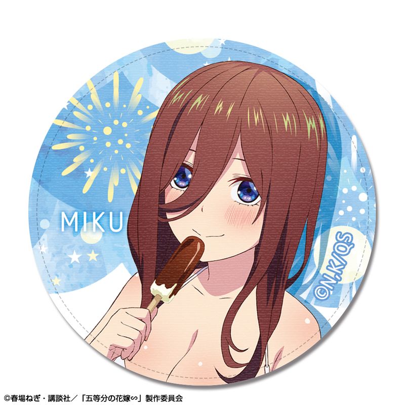 五等分の花嫁∽_レザーバッジ デザイン08(中野三玖/水着) | 五等分の