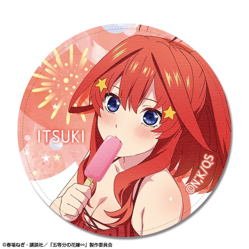 五等分の花嫁∽_レザーバッジ デザイン10(中野五月/水着) | 五等分の