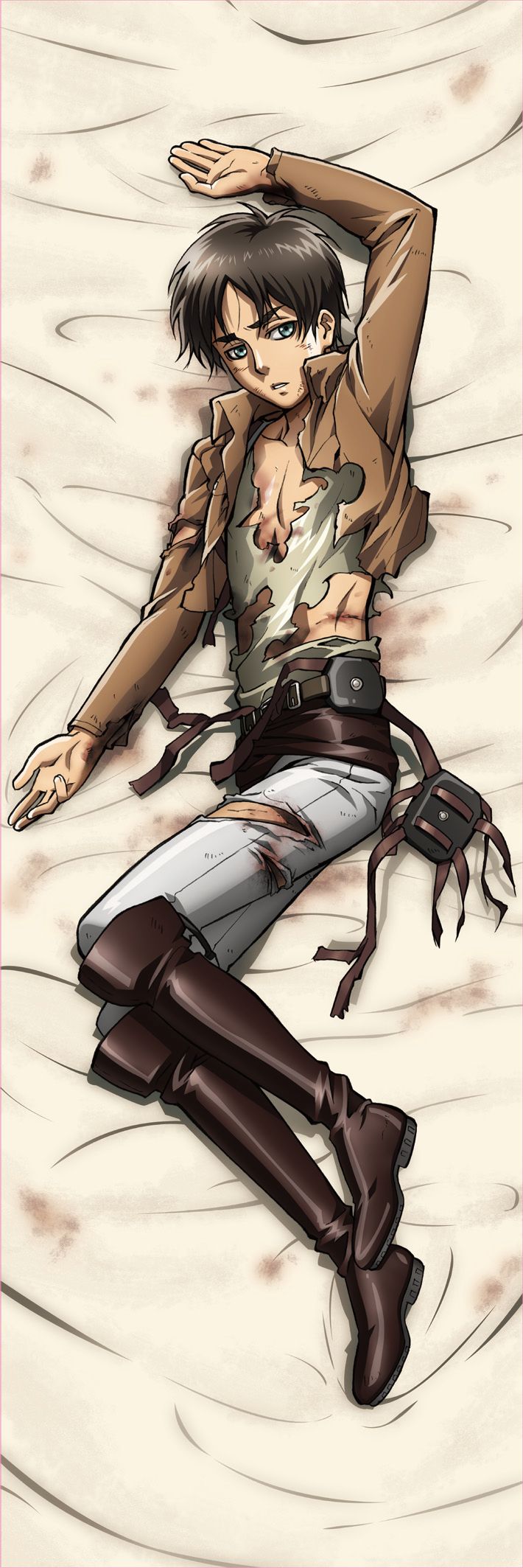 進撃の巨人_抱き枕カバー／A：エレン | 進撃の巨人公式グッズ