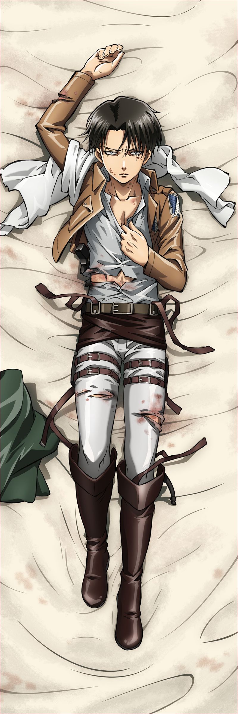 進撃の巨人 リヴァイ 抱き枕カバー 進撃の巨人_抱き枕カバー／B：リヴァイ | 進撃の巨人公式グッズ