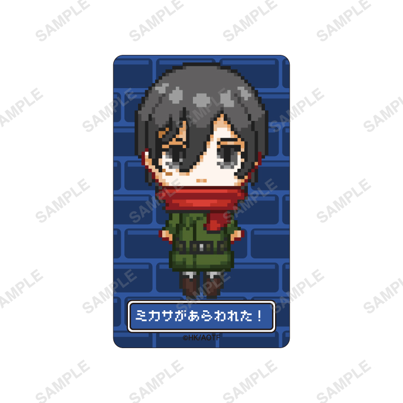 進撃の巨人 The Final Season_きゃらドットシリーズ　アクリルバッジ（ミカサ）