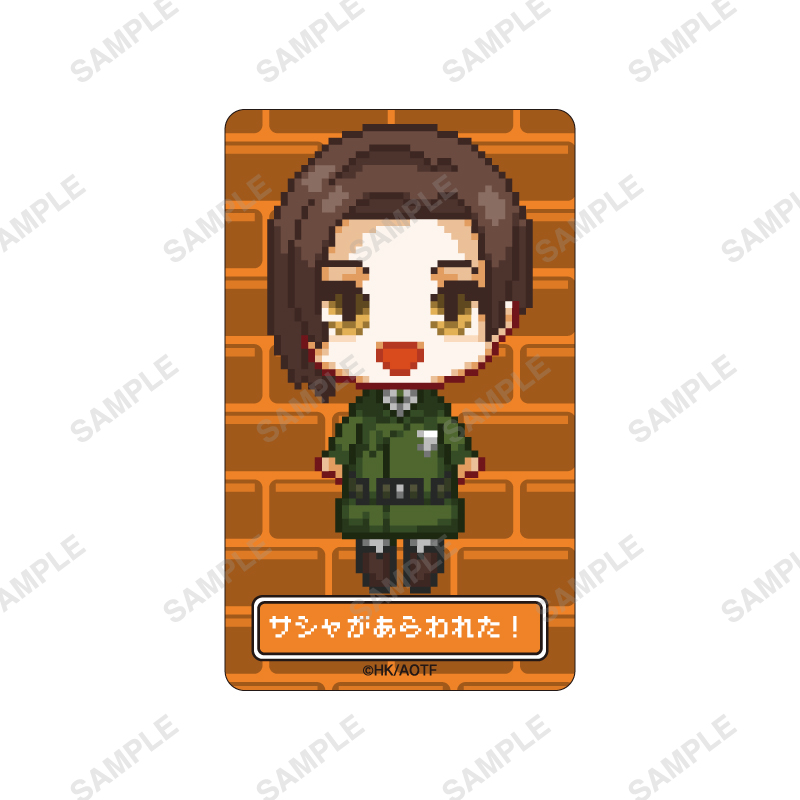 進撃の巨人 The Final Season_きゃらドットシリーズ　アクリルバッジ（サシャ）