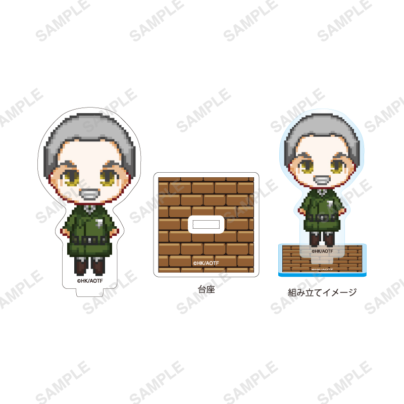 進撃の巨人 The Final Season_きゃらドットシリーズ　ミニアクリルスタンド（コニー）