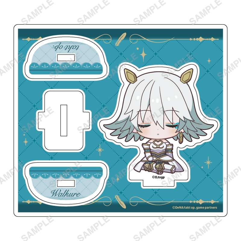 takt op._運命は真紅き旋律の街を おやすみシリーズ　ゆりかごアクリルスタンド（ワルキューレ）