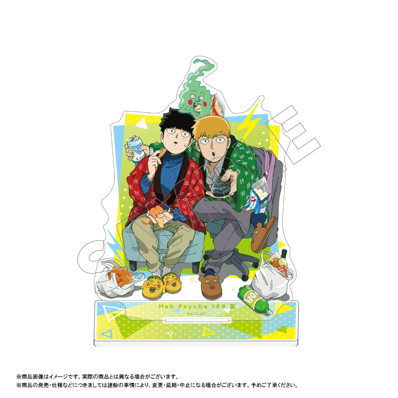モブサイコ100 Ⅲ_BIGアクリルスタンド 集合 | 公式グッズ・公式