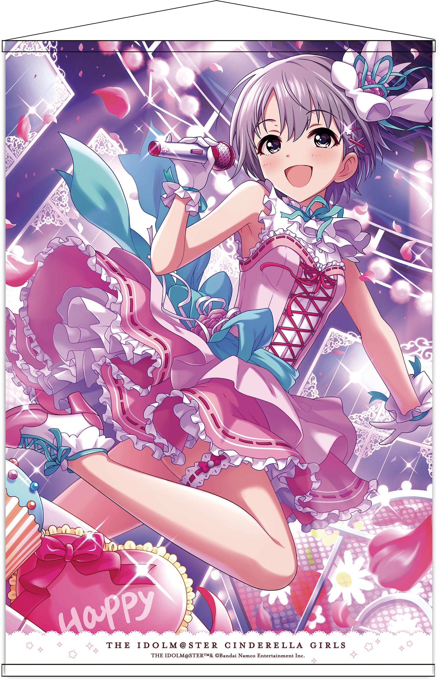 アイドルマスター シンデレラガールズ_B2タペストリー 乙倉悠貴 ハートリープアップ+ Ver.