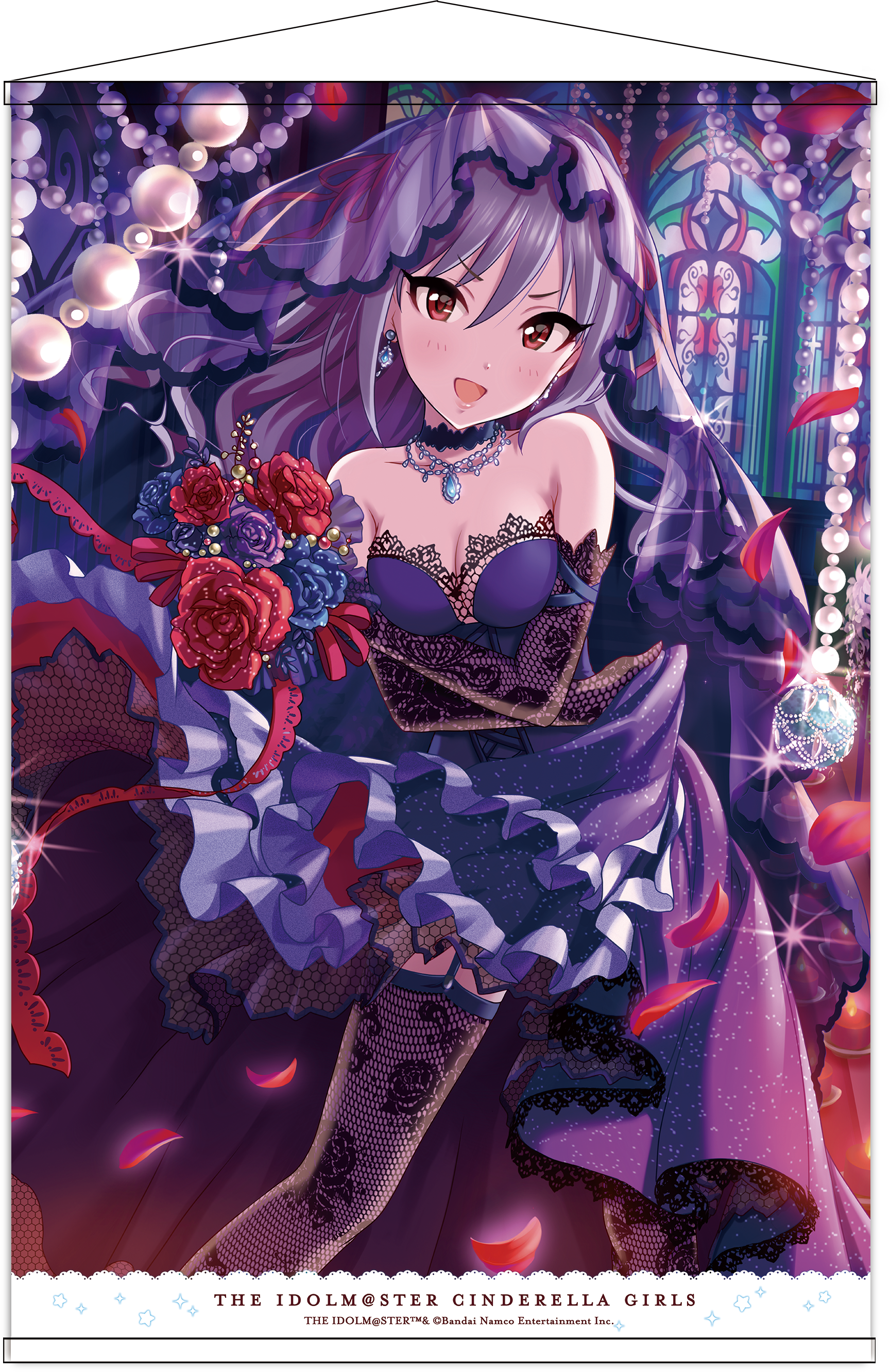 アイドルマスター シンデレラガールズ_B2タペストリー 神崎蘭子 魔界の花嫁 Ver.