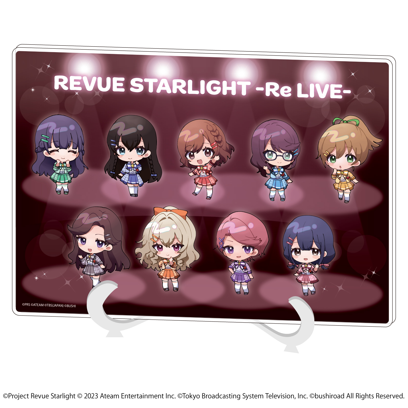 少女☆歌劇 レヴュースタァライト -Re LIVE-_(A5サイズ)_アクリルアートボード04/キラめきBirthday ver. デザインA(ミニキャライラスト)