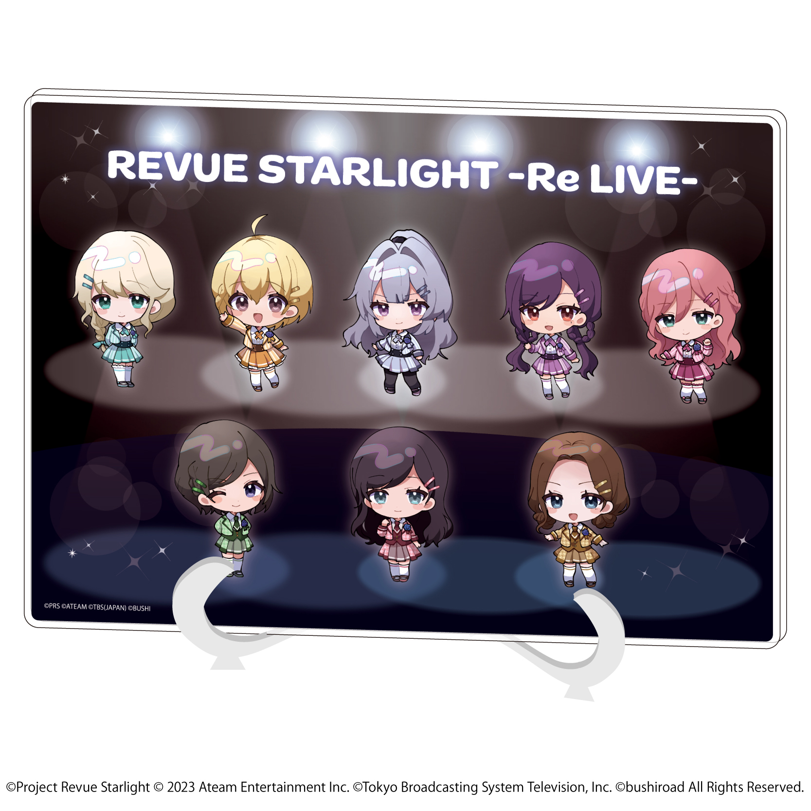 少女☆歌劇 レヴュースタァライト -Re LIVE-_(A5サイズ)_アクリルアートボード06/キラめきBirthday ver. デザインC(ミニキャライラスト)