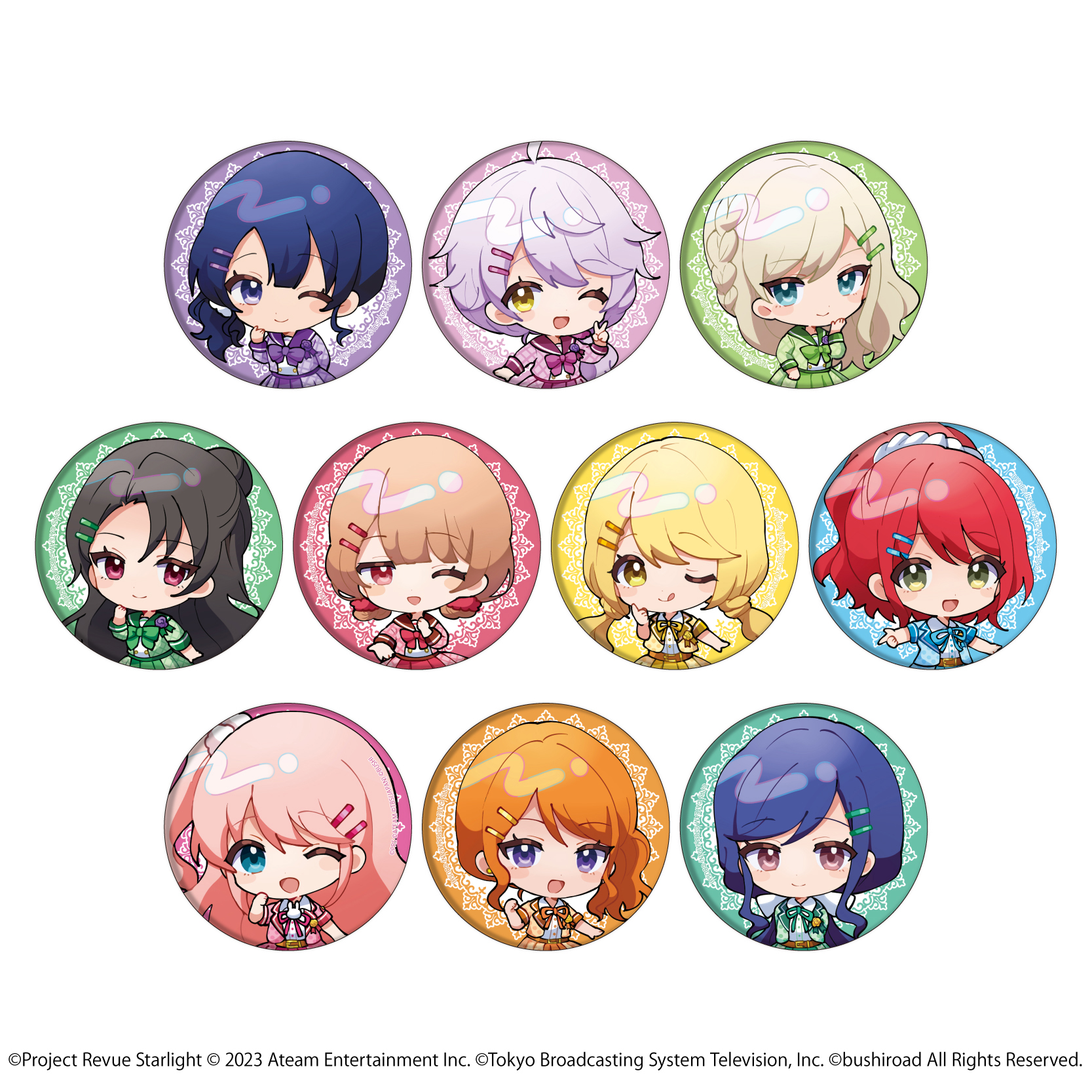 少女☆歌劇 レヴュースタァライト -Re LIVE-_缶バッジ09/キラめき