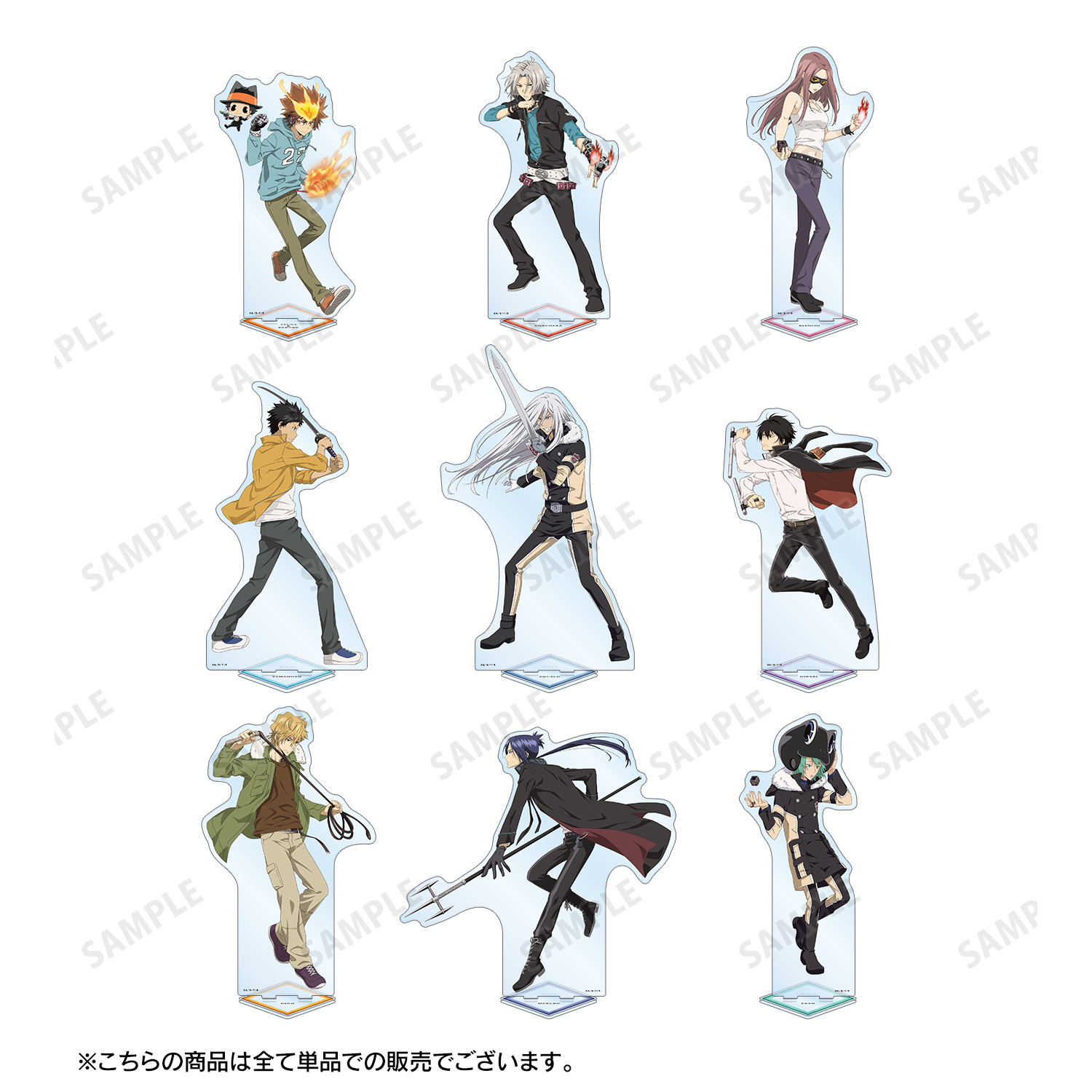 家庭教師ヒットマンREBORN 沢田綱吉＆リボーン バストアップアクリルスタンド Anique Shop JAPAN