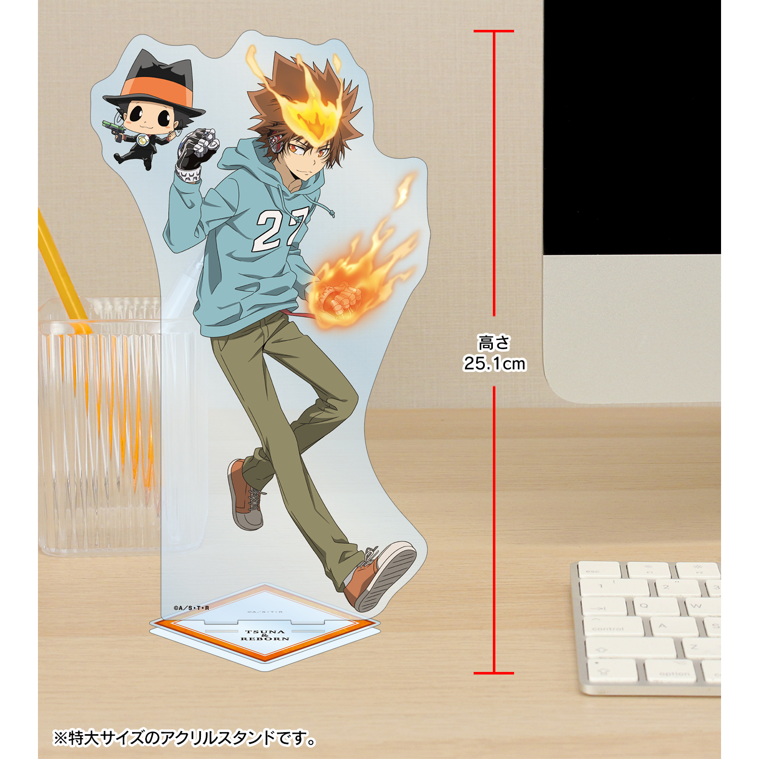 家庭教師ヒットマンREBORN!_描き下ろしイラスト 沢田 綱吉&リボーン