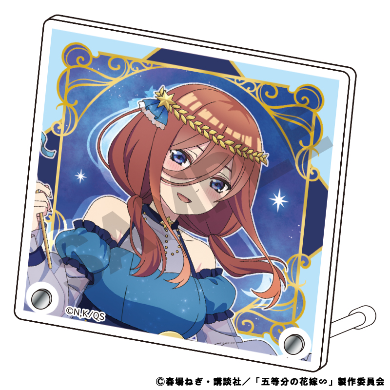 五等分の花嫁_ミニアクリルパネル　中野三玖　宇宙ドレス