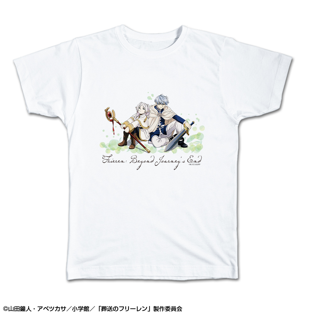 葬送のフリーレン_Lサイズ_Tシャツ デザイン01(フリーレン&ヒンメル