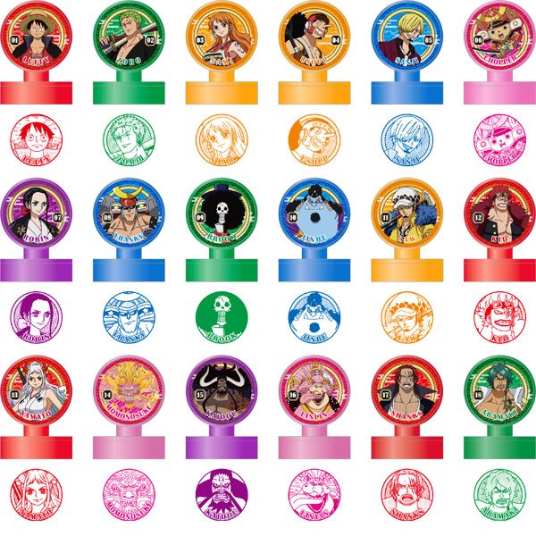 ワールド スタンプコレクション ワンピース_スタンプコレクション ワノ国編【BOX】 | ONE PIECE