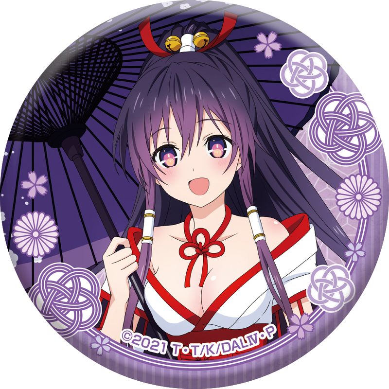 デート・ア・ライブⅣ_描き下ろし缶バッジセット【巫女ver.】 | デート