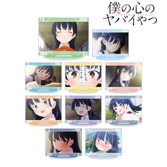 僕の心のヤバいやつ キャラファイングラフ クリアポスターセット TVアニメ「僕の心のヤバイやつ」 - ティザービジュアル キャラ