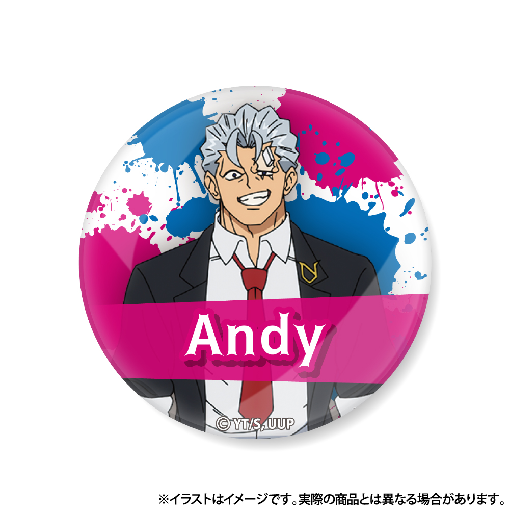 アンデッドアンラック_ガラスマグネット / アンディ