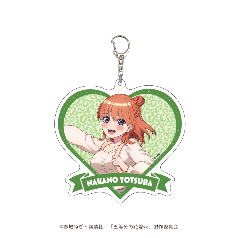 五等分の花嫁∽_デカアクリルキーホルダー09/四葉 大阪デートver.(描き下ろしイラスト)