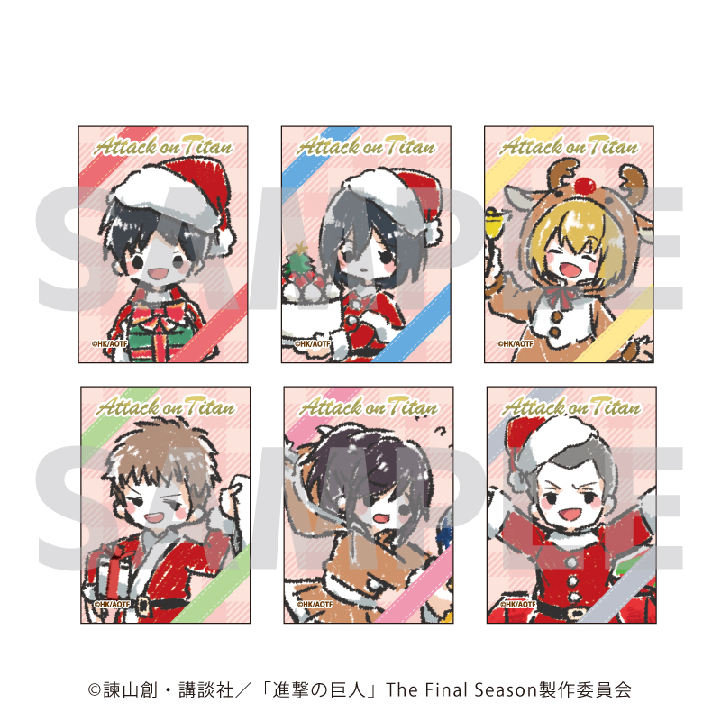 進撃の巨人 グラフアート クリスマス アクリルスタンド アクリル