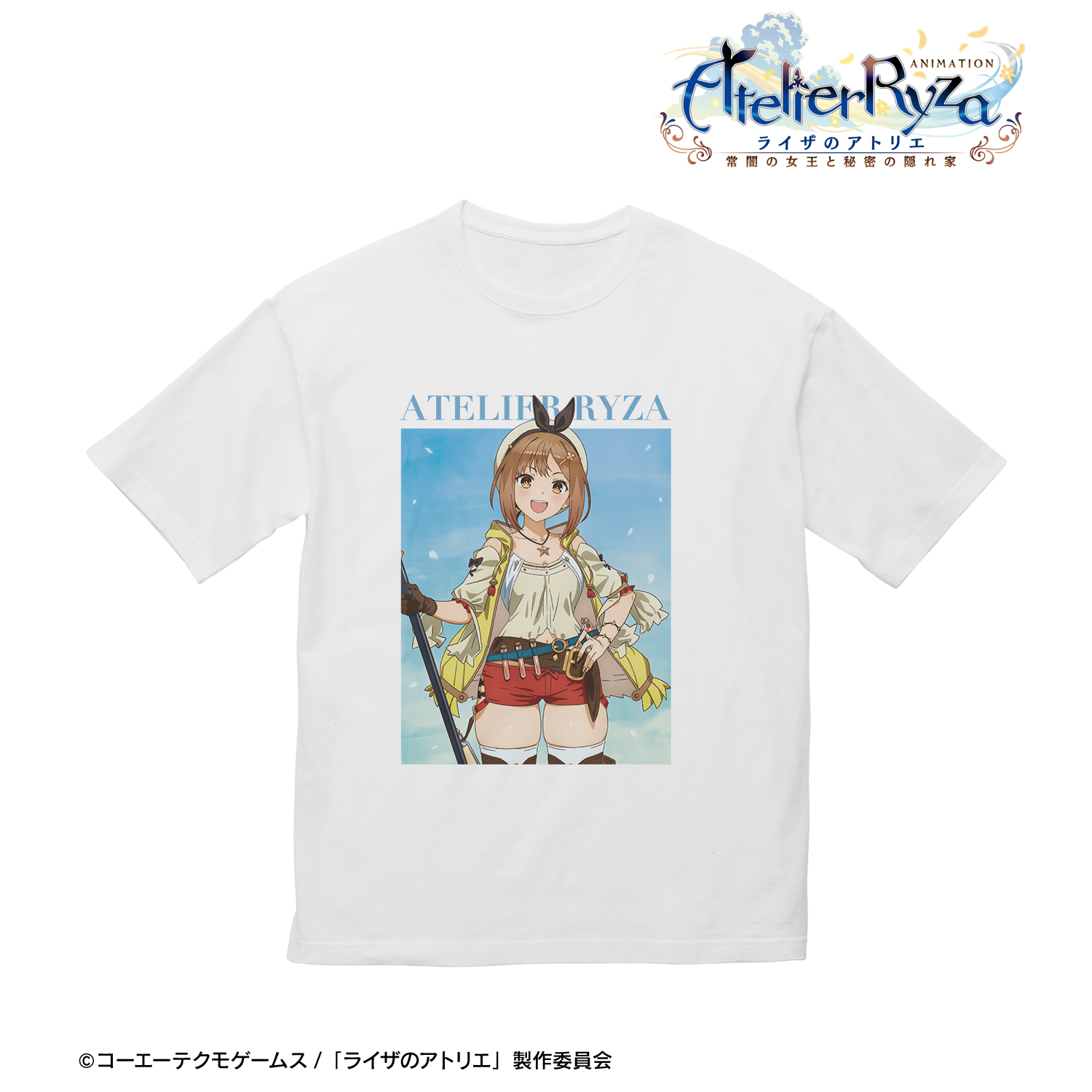 ライザのアトリエ_(サイズ/S)_ライザリン・シュタウト BIGシルエットTシャツユニセックス