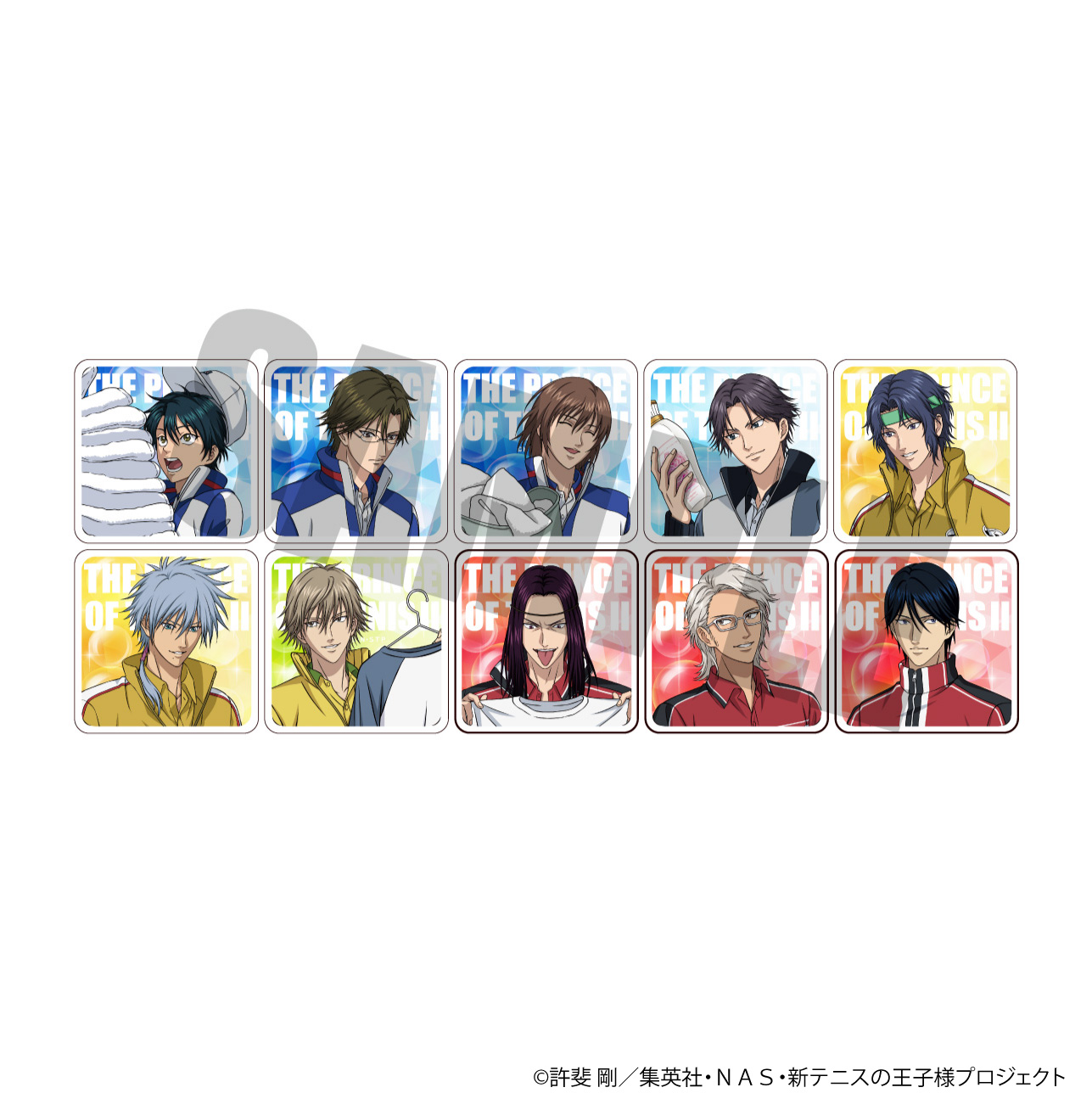 新テニスの王子様_miniアクリルブロック 洗濯当番ver. 幸村精市