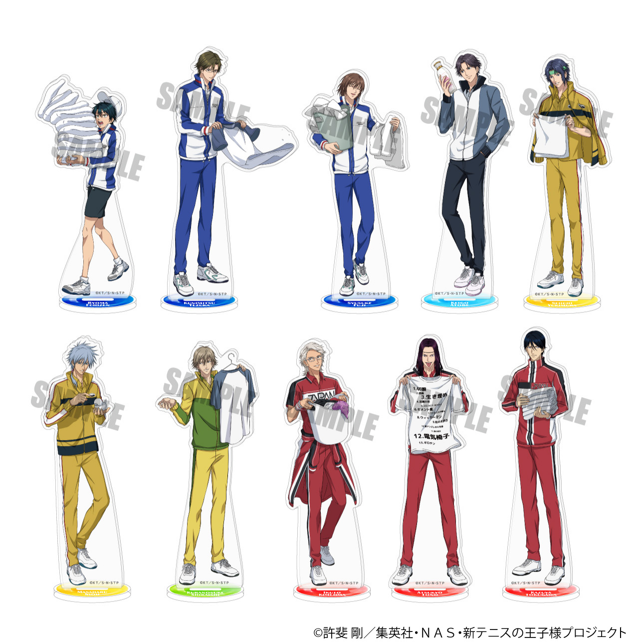 新テニスの王子様_アクリルスタンド 洗濯当番ver. 手塚国光 | 公式