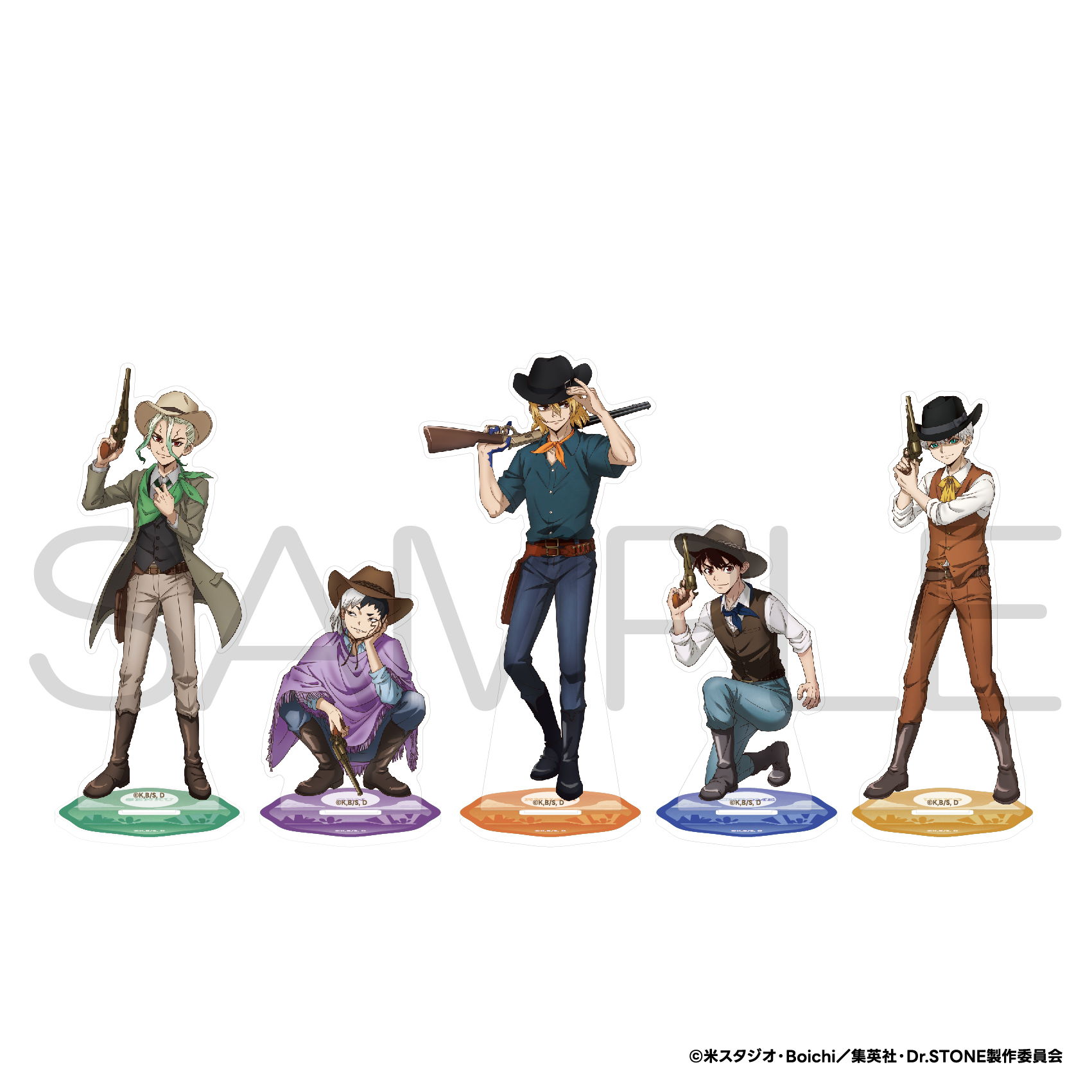 Dr.STONE_アクリルスタンド 西部劇ver. 七海龍水 | 公式グッズ・公式