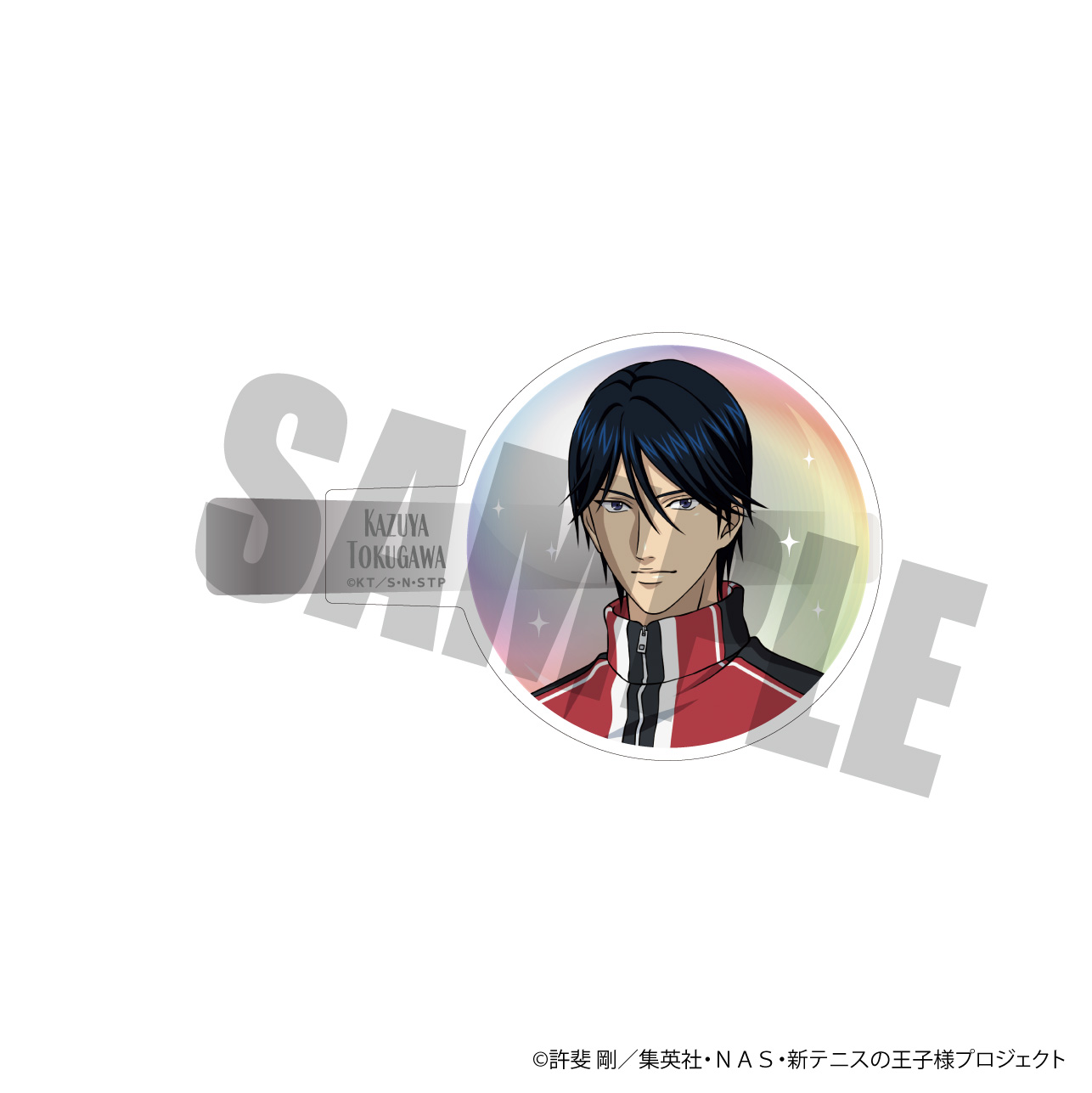 50個 新テニスの王子様 徳川カズヤ 缶バッジ テニプリ 徳川 カズヤ