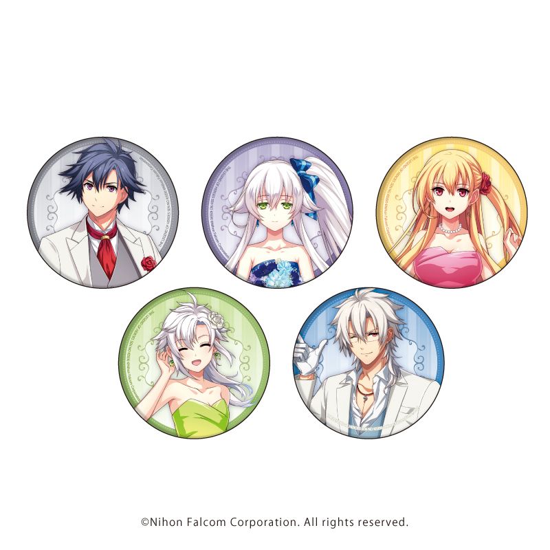 閃の軌跡 缶バッジ 特大 セット 英雄伝説 閃の軌跡_缶バッジ18/10周年ver. BOX(全5種)(描き起こし