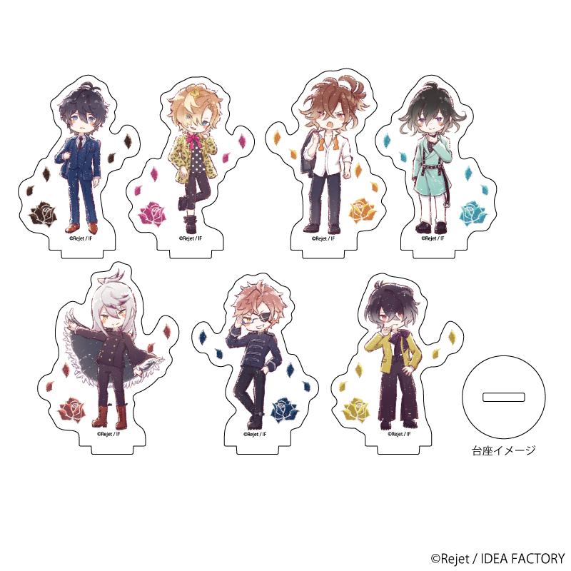 DIABOLIK LOVERS_アクリルぷちスタンド04/BOX(全7種)(グラフアートイラスト)【コンプリートBOX】