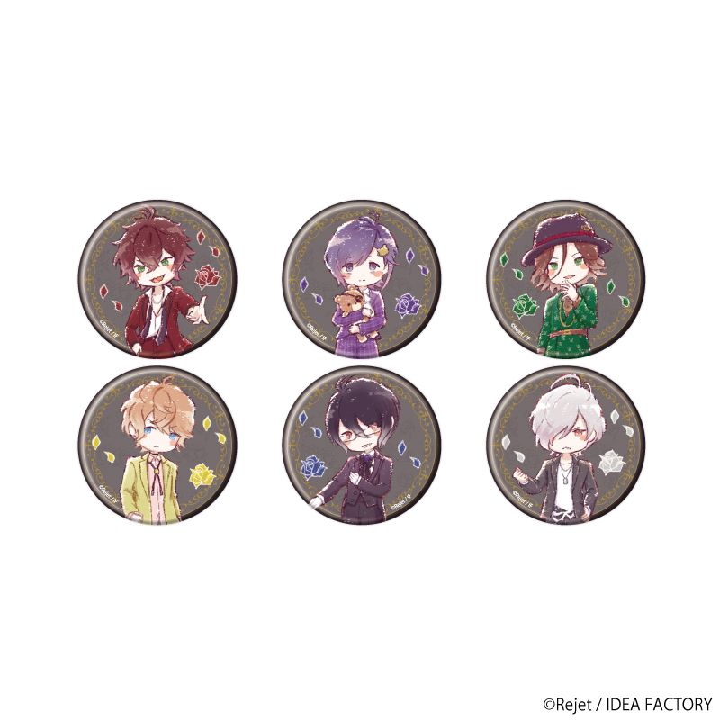DIABOLIK LOVERS_缶バッジ03/BOX(全6種)(グラフアートイラスト