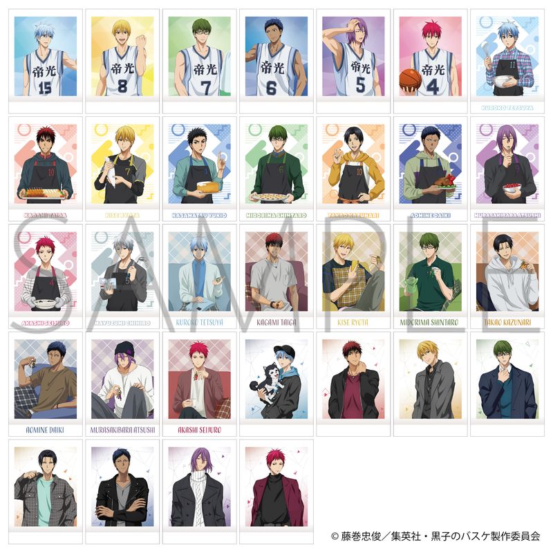 黒子のバスケ 黒バス グッズ 約670点 大量まとめ売り 黒子のバスケ_ぱしゃこれ／第3弾【BOX／10パック入り】 | 黒子のバスケ