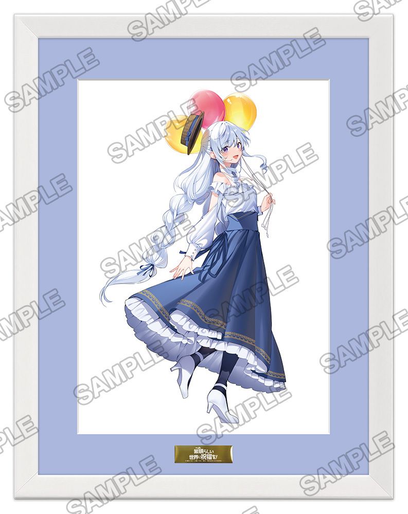 この素晴らしい世界に祝福を エリス キャラファイングラフ A4 複製原画 この素晴らしい世界に祝福を！_誕生祭2023 描き下ろしキャラファイン