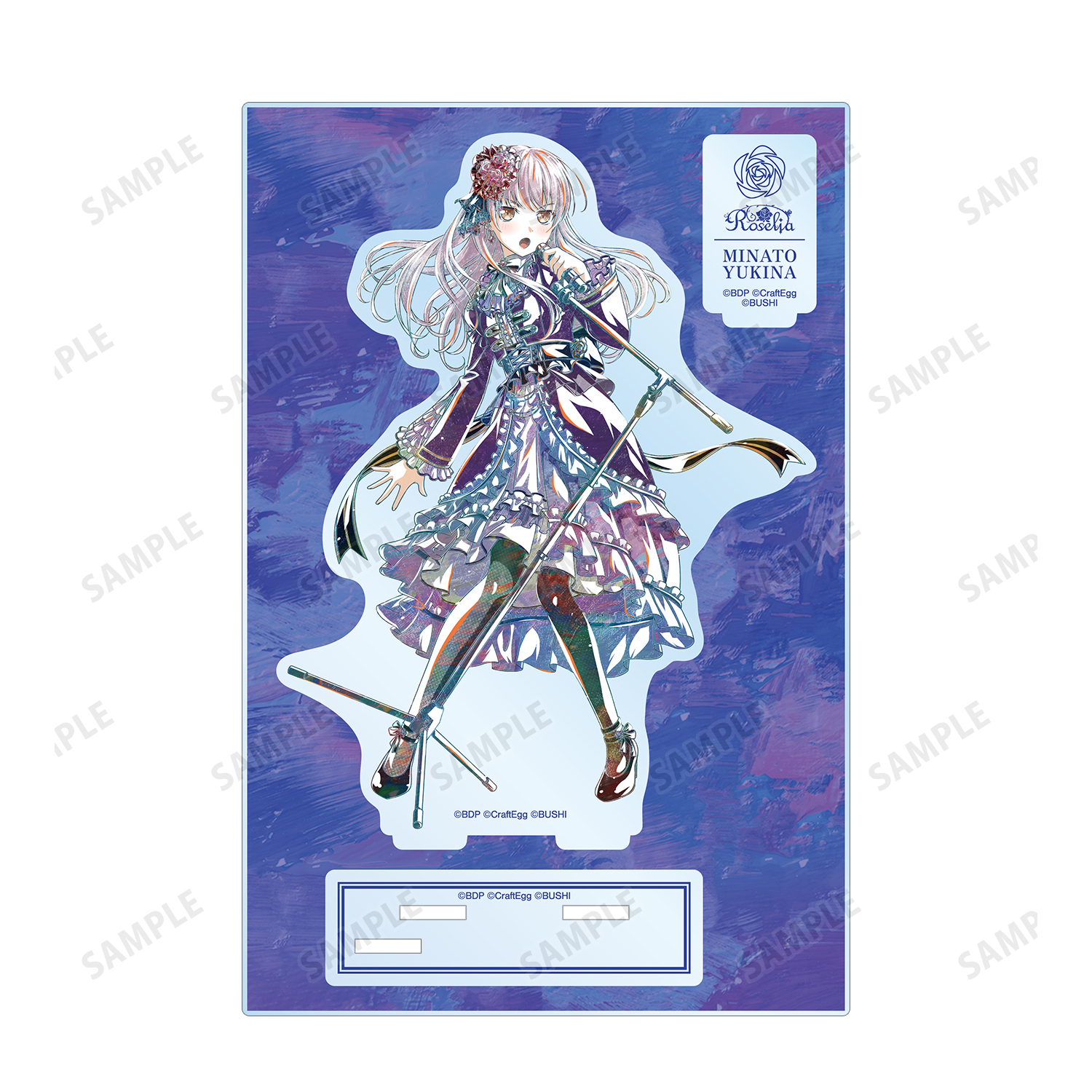 バンドリ　ガルパーティ! 2020 台北限定　アクリルスタンド　湊友希那 バンドリ！ ガールズバンドパーティ！ アクリルスタンド 湊友希