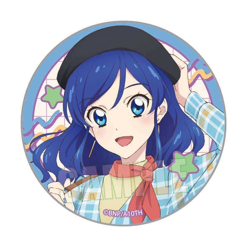 アイカツ 缶バッジ 紫吹蘭 レトロポップ TSUTAYA アイカツ 紫吹蘭 缶バッジ セット - メルカリ