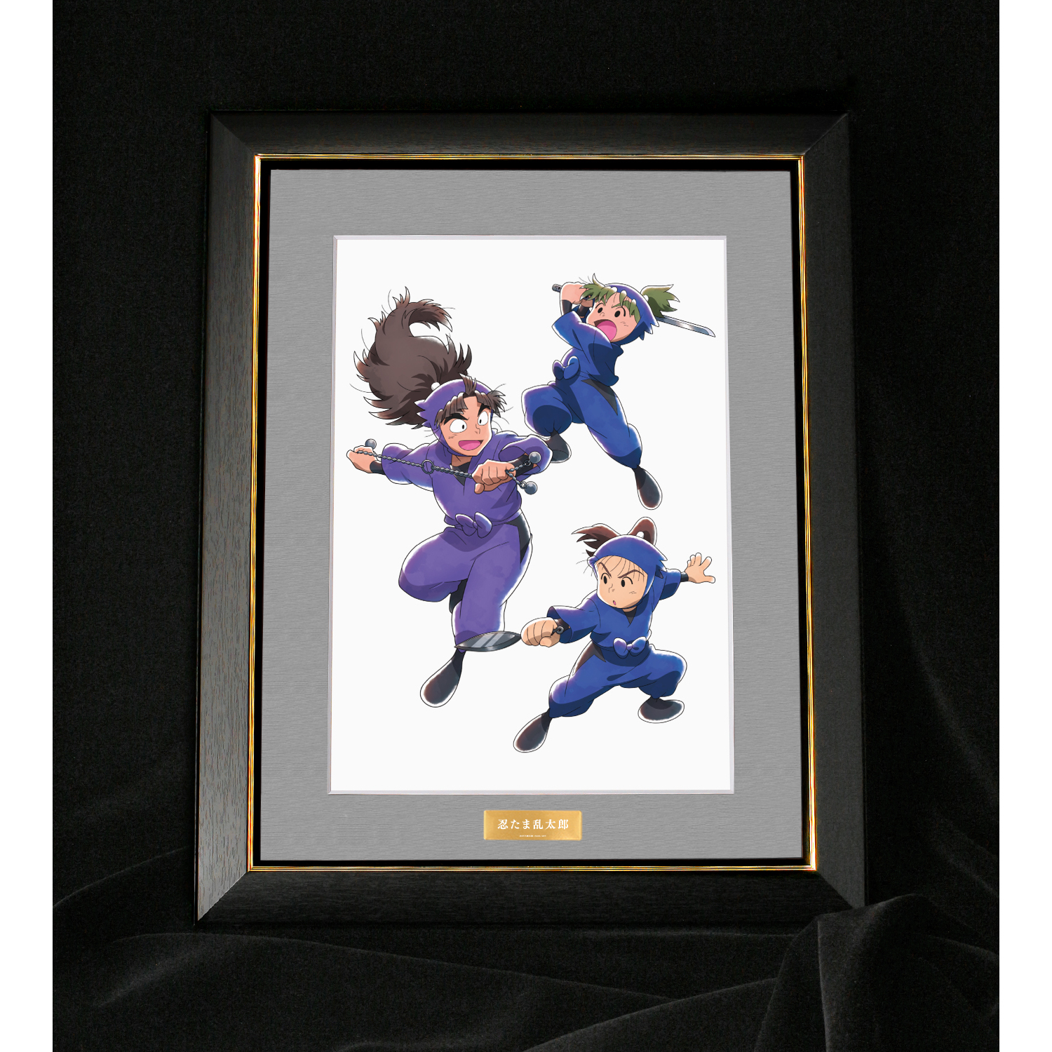 忍たま乱太郎_描き下ろしイラスト 集合D みんなで鍛練の段ver