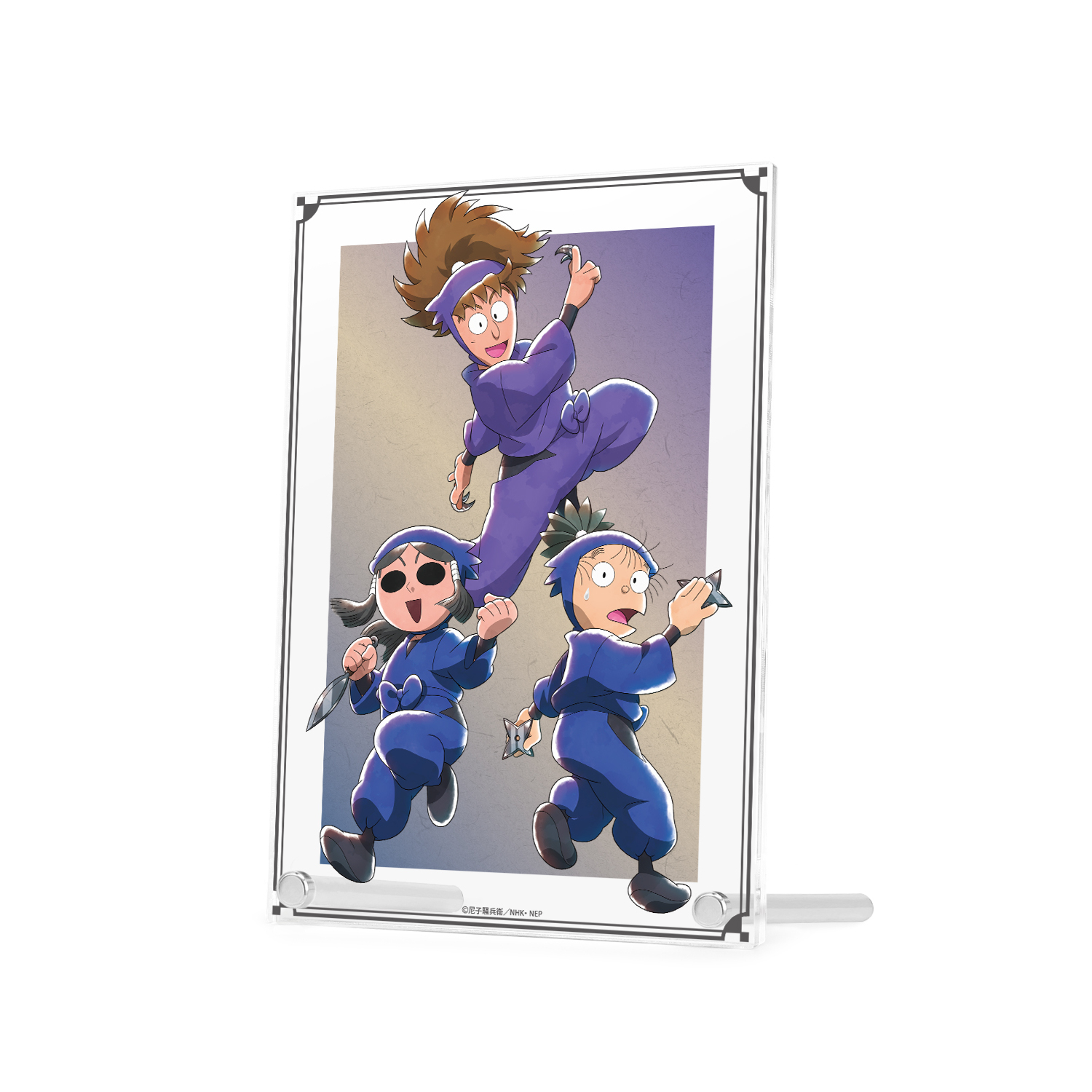 忍たま乱太郎_描き下ろしイラスト 集合C みんなで鍛練の段ver. A5