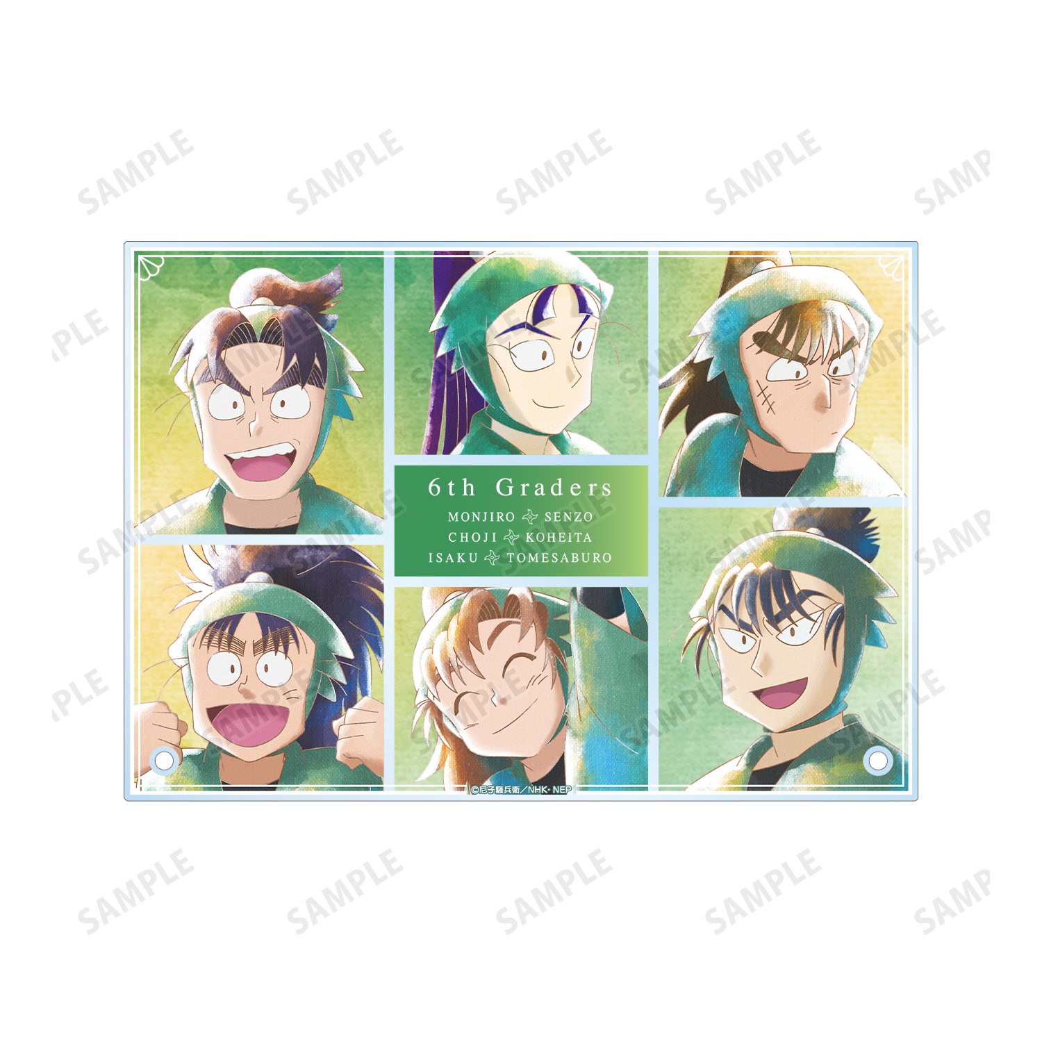 忍たま乱太郎_六年生 Ani-Art aqua label 第1弾 A5アクリル
